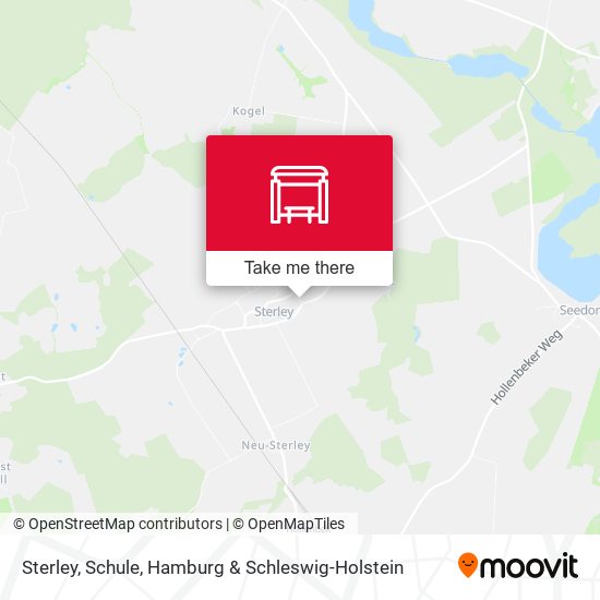 Sterley, Schule map