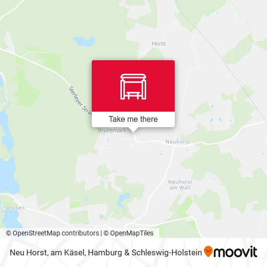 Карта Neu Horst, am Käsel