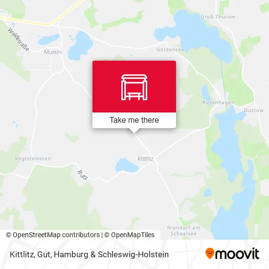 Карта Kittlitz, Gut