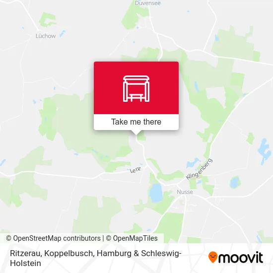 Ritzerau, Koppelbusch map