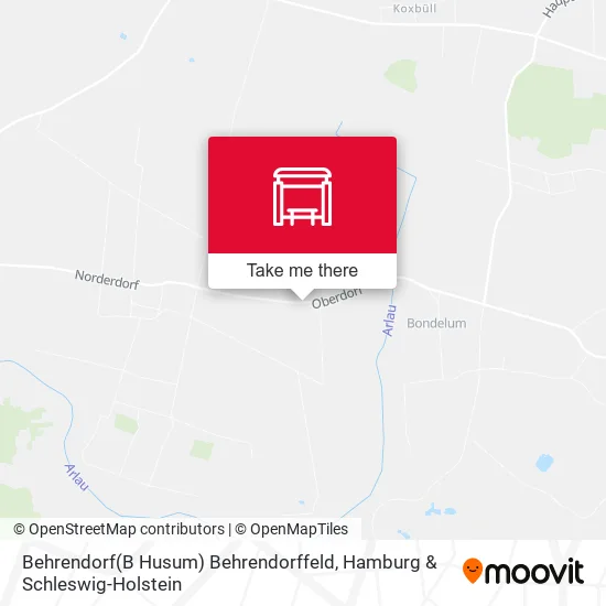 Карта Behrendorf(B Husum) Behrendorffeld