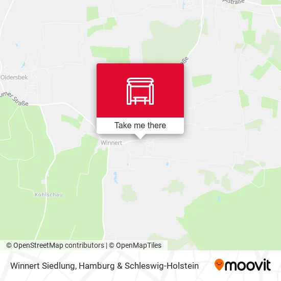 Карта Winnert Siedlung