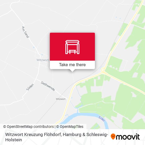 Witzwort Kreuzung Flöhdorf map