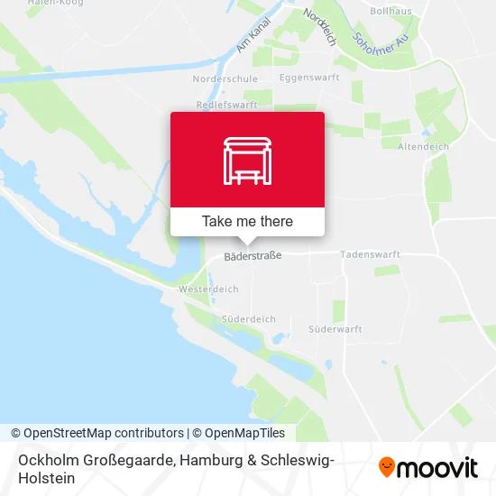 Карта Ockholm Großegaarde
