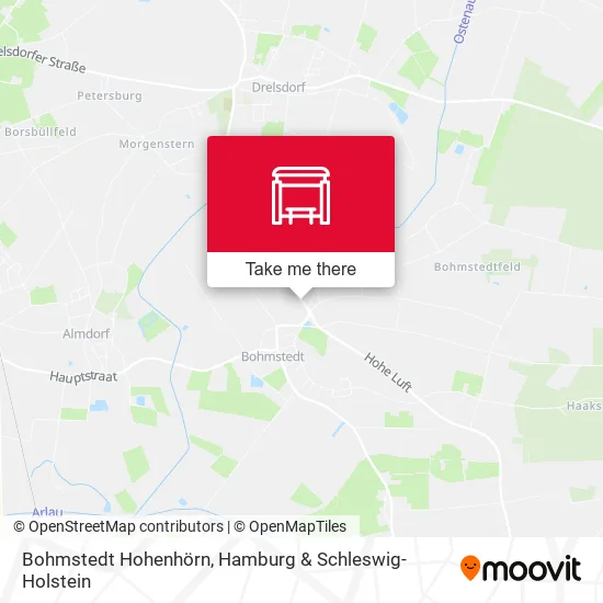 Карта Bohmstedt Hohenhörn