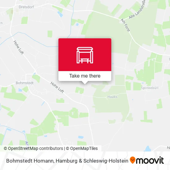Карта Bohmstedt Homann
