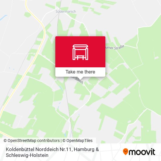Koldenbüttel Norddeich Nr.11 map
