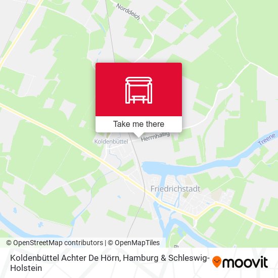 Koldenbüttel Achter De Hörn map