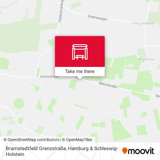 Bramstedtfeld Grenzstraße map