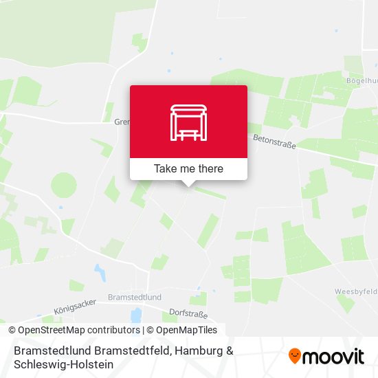 Bramstedtlund Bramstedtfeld map