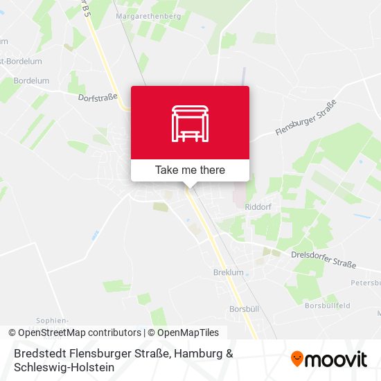 Bredstedt Flensburger Straße map