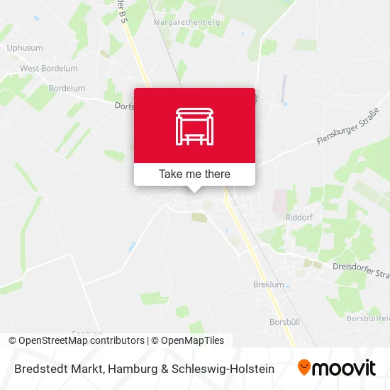 Карта Bredstedt Markt