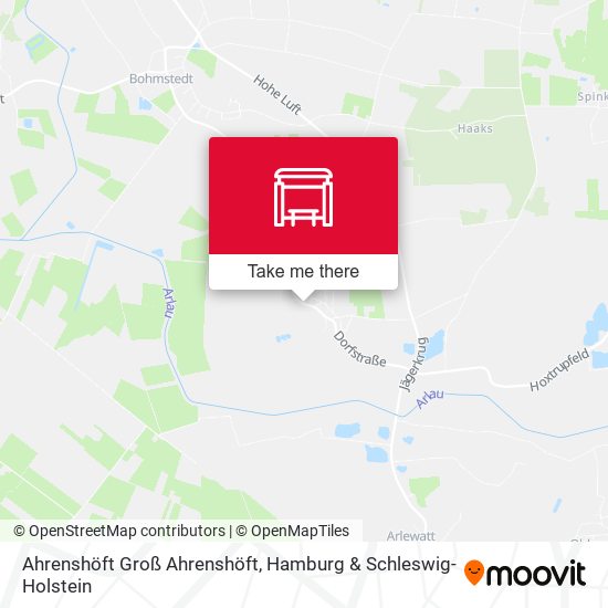 Ahrenshöft Groß Ahrenshöft map