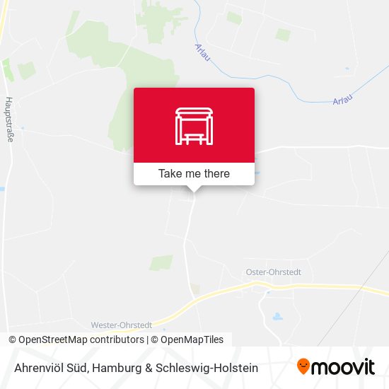 Ahrenviöl Süd map