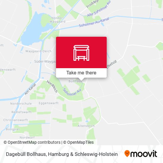 Dagebüll Bollhaus map