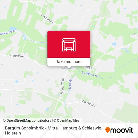 Bargum-Soholmbrück Mitte map