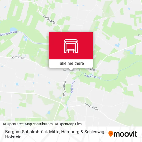 Карта Bargum-Soholmbrück Mitte