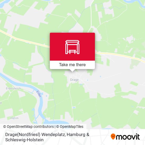 Drage(Nordfriesl) Wendeplatz map