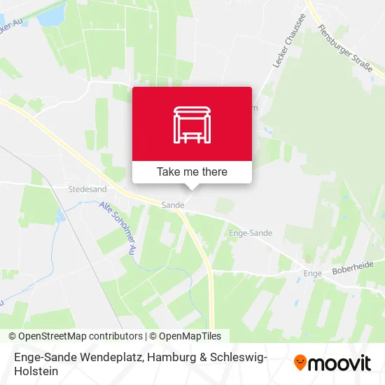 Карта Enge-Sande Wendeplatz