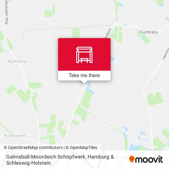 Galmsbüll-Moordeich Schöpfwerk map