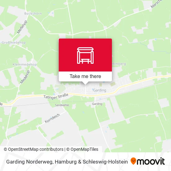 Карта Garding Norderweg