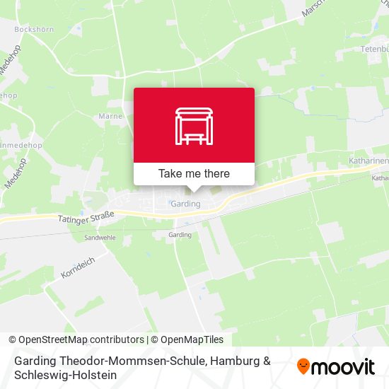 Garding Theodor-Mommsen-Schule map