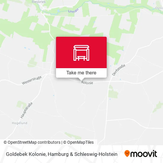 Карта Goldebek Kolonie