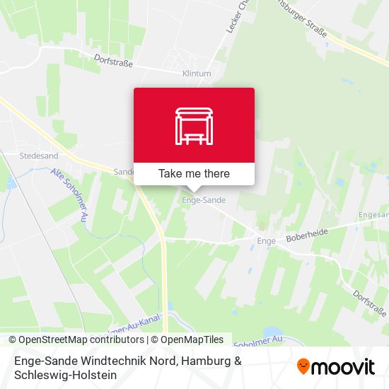 Enge-Sande Windtechnik Nord map