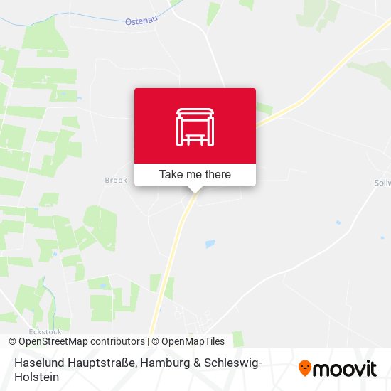Haselund Hauptstraße map