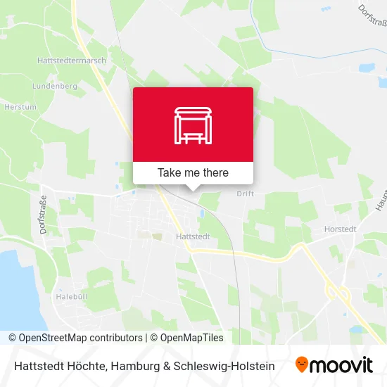 Карта Hattstedt Höchte