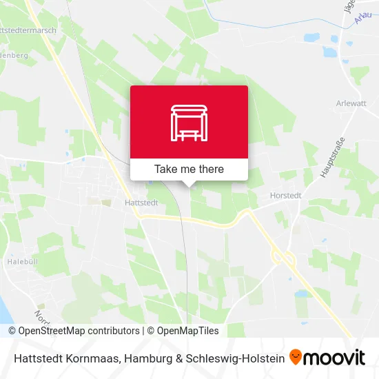 Карта Hattstedt Kornmaas