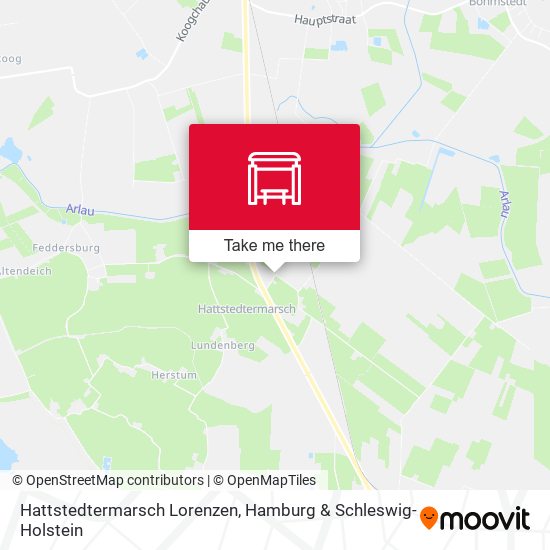 Hattstedtermarsch Lorenzen map