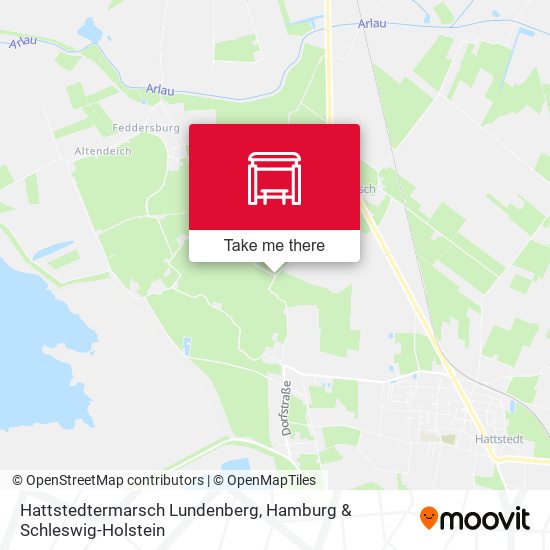 Hattstedtermarsch Lundenberg map