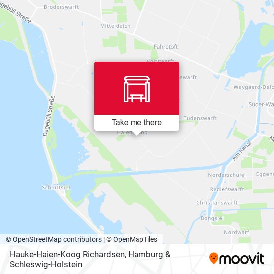 Hauke-Haien-Koog Richardsen map