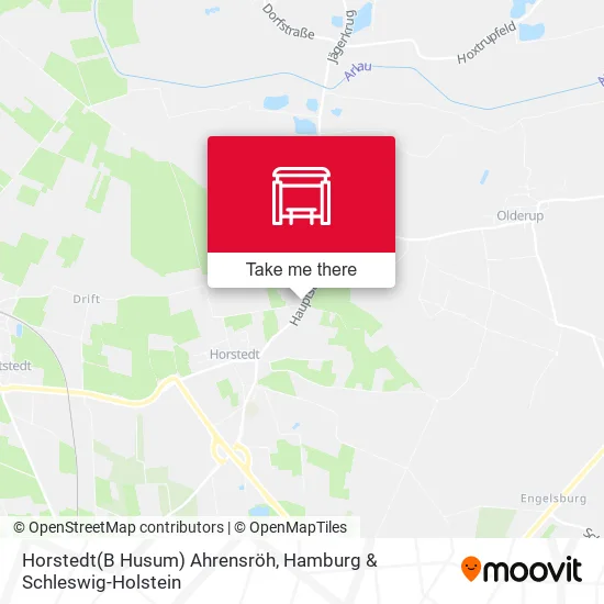 Карта Horstedt(B Husum) Ahrensröh