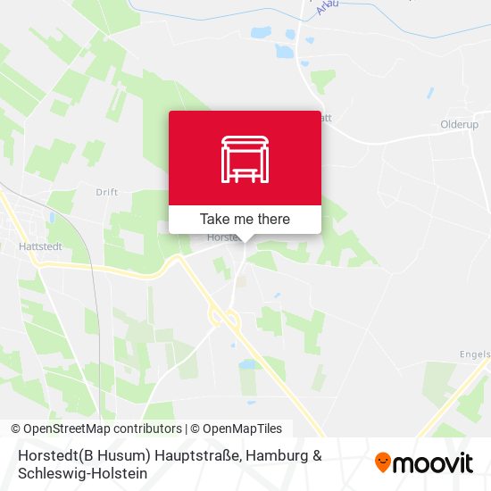 Horstedt(B Husum) Hauptstraße map