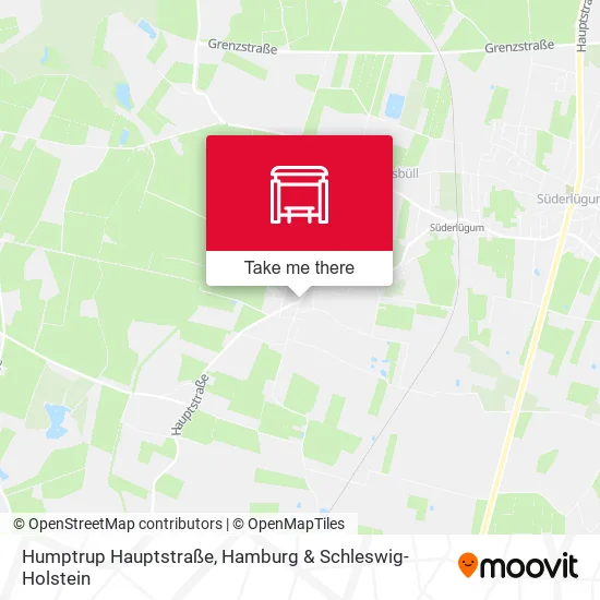 Карта Humptrup Hauptstraße