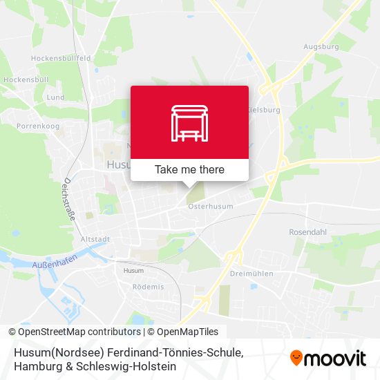 Husum(Nordsee) Ferdinand-Tönnies-Schule map