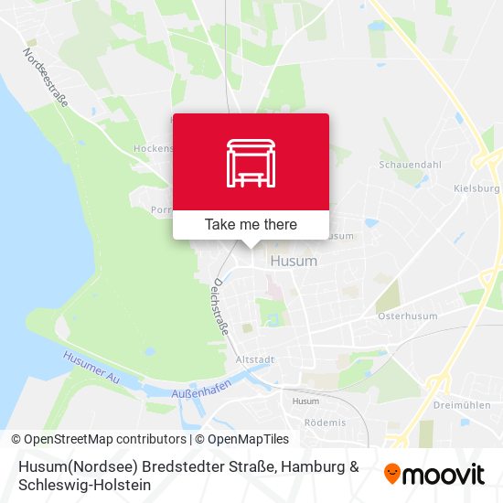 Husum(Nordsee) Bredstedter Straße map