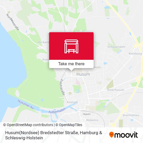 Husum(Nordsee) Bredstedter Straße map