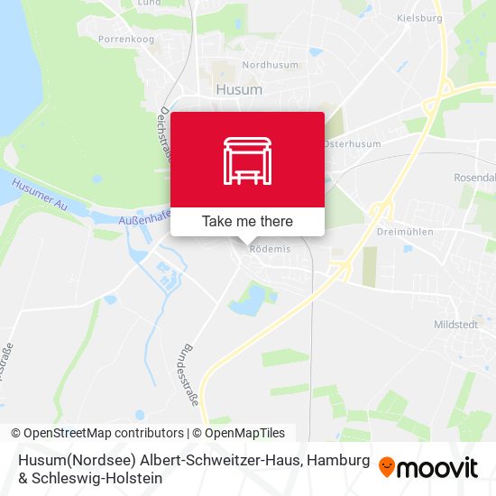 Husum(Nordsee) Albert-Schweitzer-Haus map
