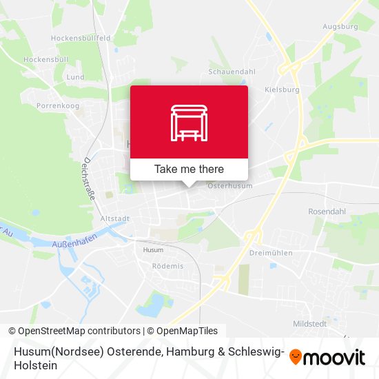 Husum(Nordsee) Osterende map