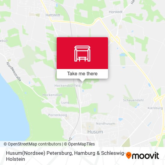 Husum(Nordsee) Petersburg map