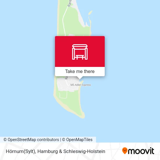 Карта Hörnum(Sylt)