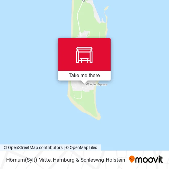 Карта Hörnum(Sylt) Mitte