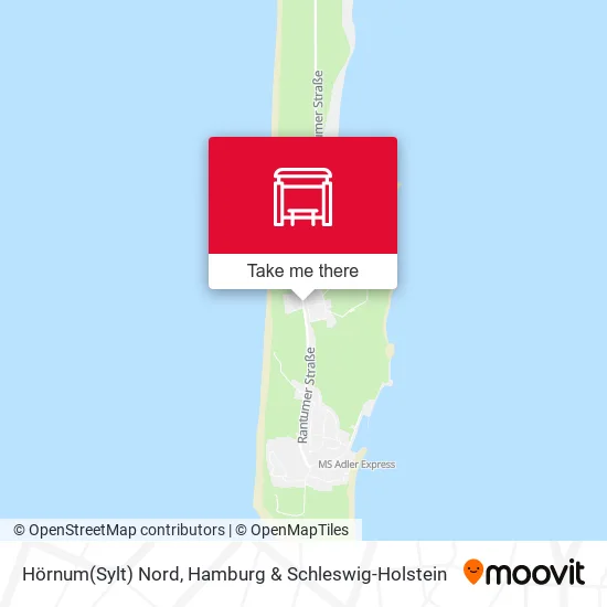 Карта Hörnum(Sylt) Nord