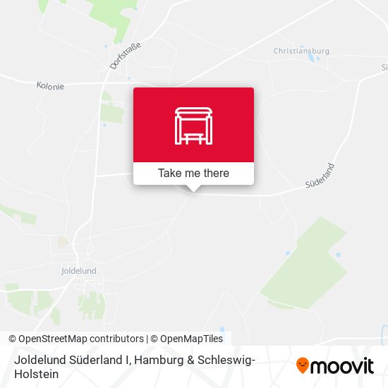 Joldelund Süderland I map