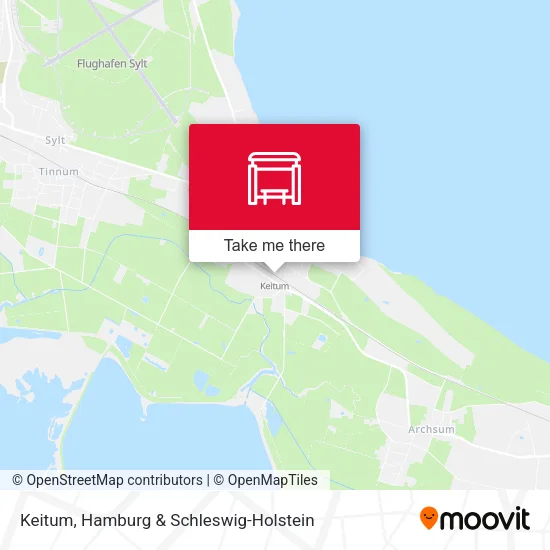 Карта Keitum