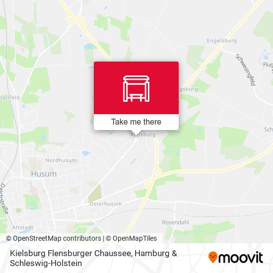 Карта Kielsburg Flensburger Chaussee