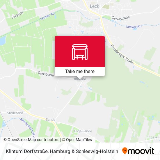 Klintum Dorfstraße map